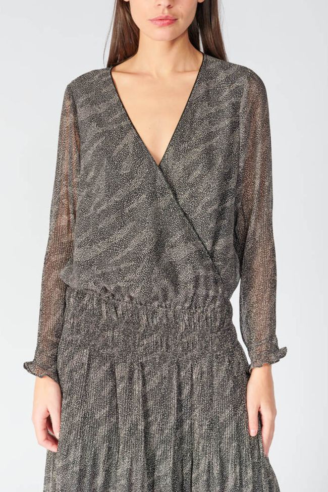 Animal print Bereni maxi dress