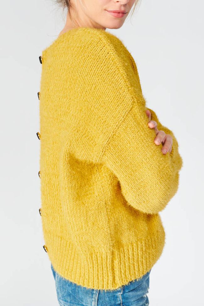 Mustard Daisy jumper