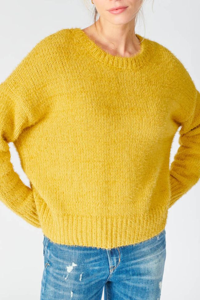 Mustard Daisy jumper