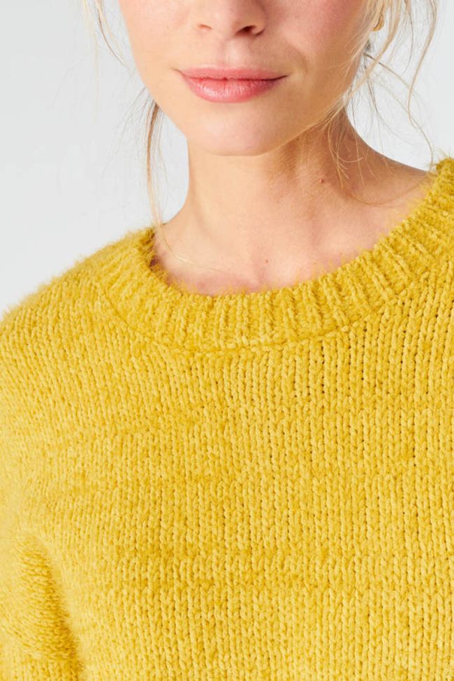 Mustard Daisy jumper