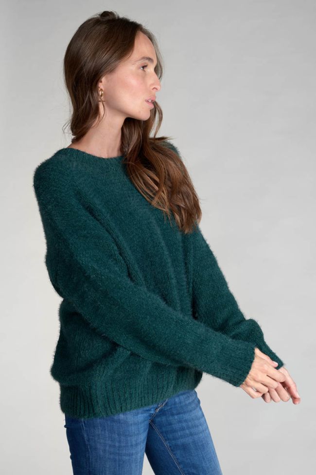 Bottle green Daisy jumper