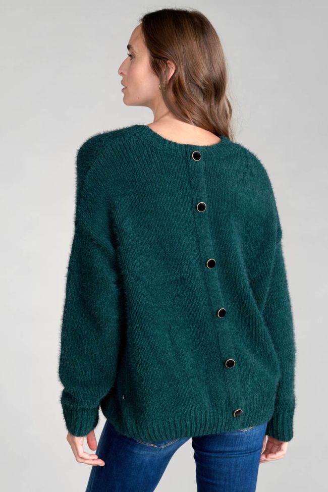 Bottle green Daisy jumper