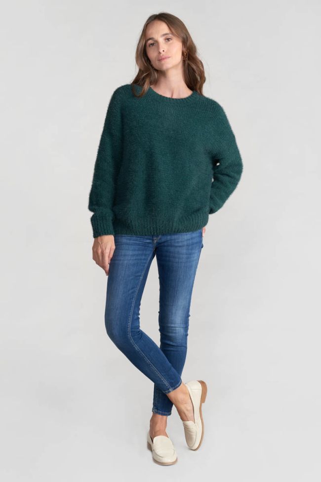 Bottle green Daisy jumper