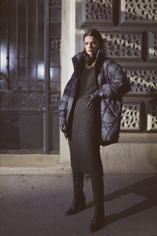 Black Dotti down jacket