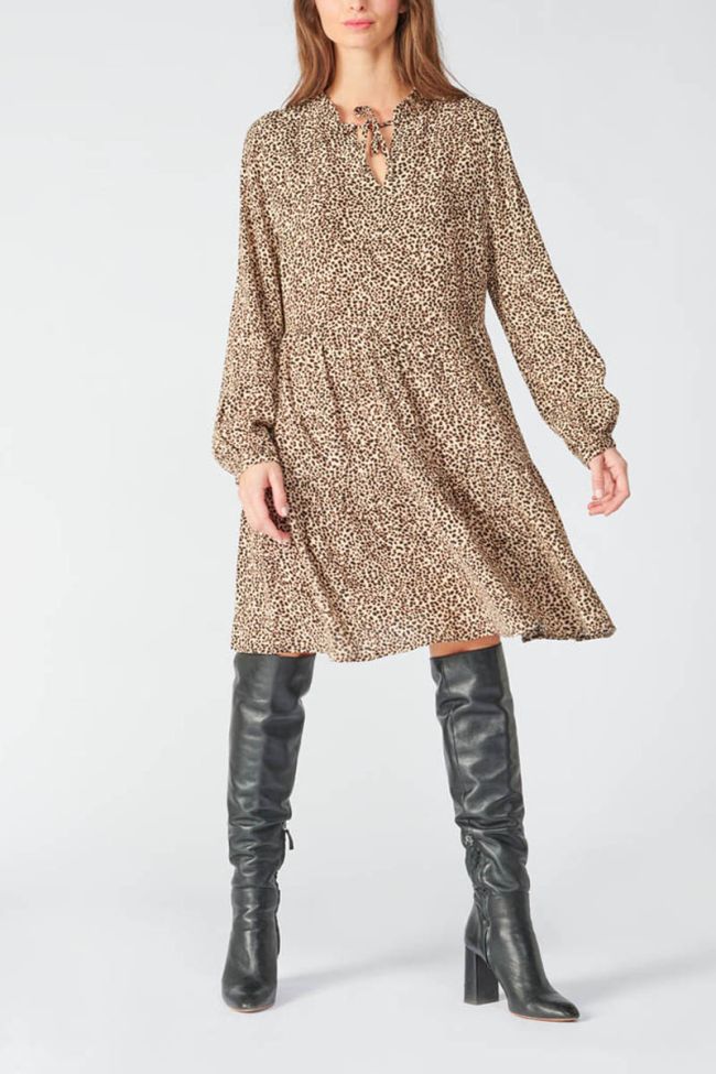 Leopard Elliott dress