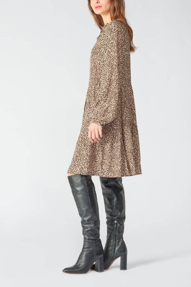 Leopard Elliott dress