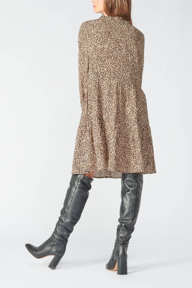 Leopard Elliott dress