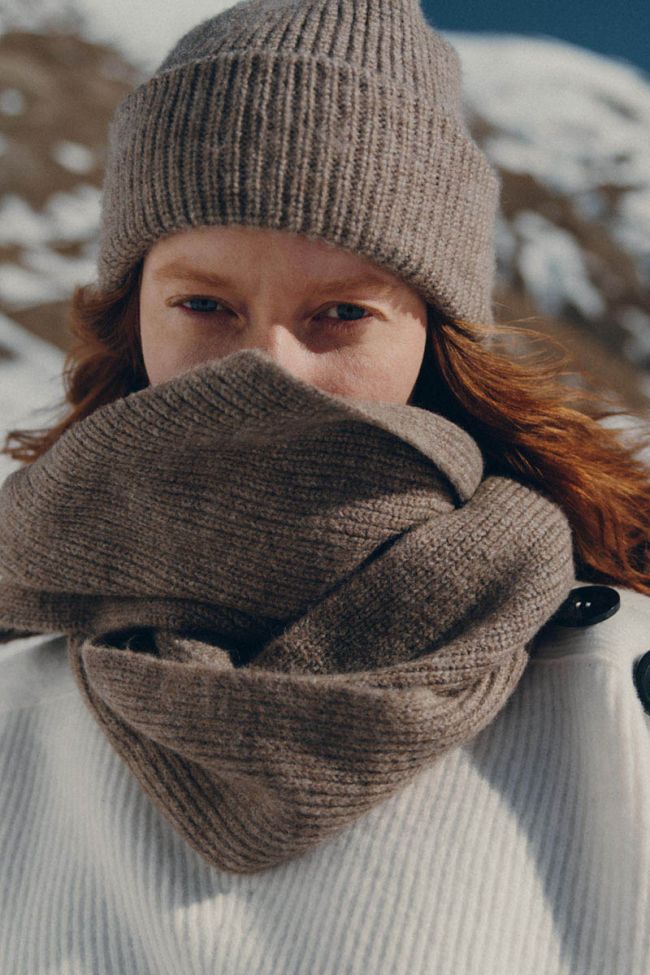 Taupe marl Emme beanie