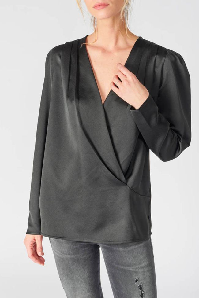 Black Franz blouse