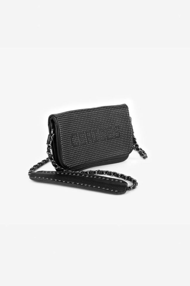 Studded black Jade mini shoulder bag