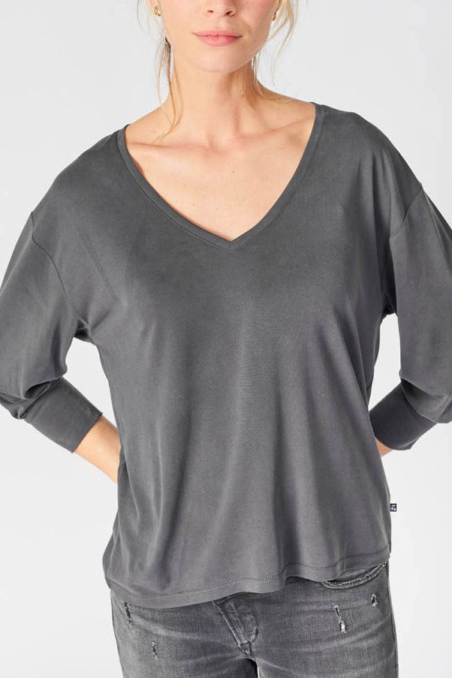 Charcoal grey Jessie top