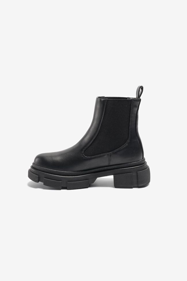 Black Karen ankle boots