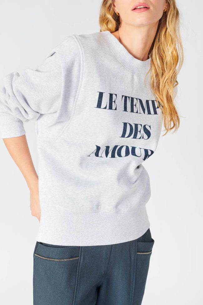 Grey marl Kilima sweatshirt
