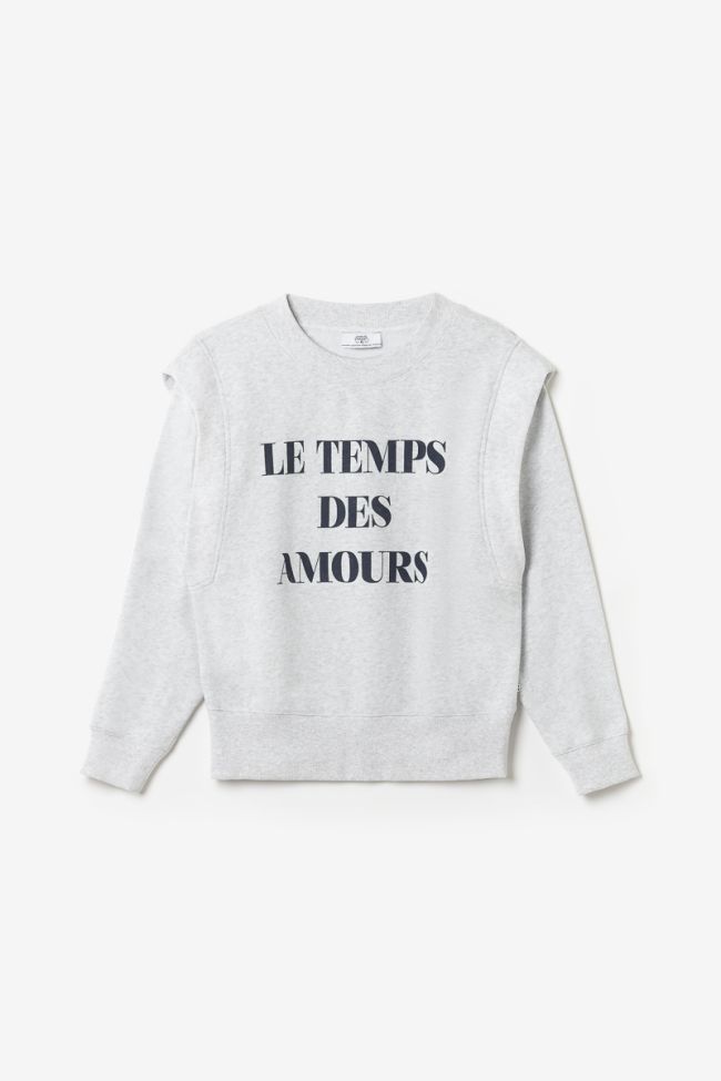 Grey marl Kilima sweatshirt