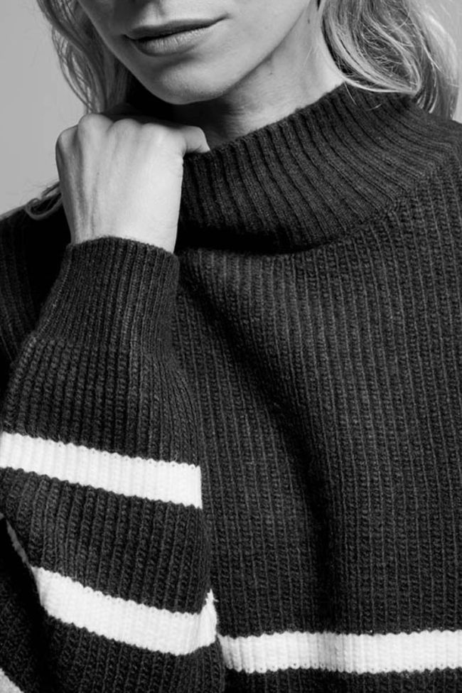 Black striped Kimy jumper