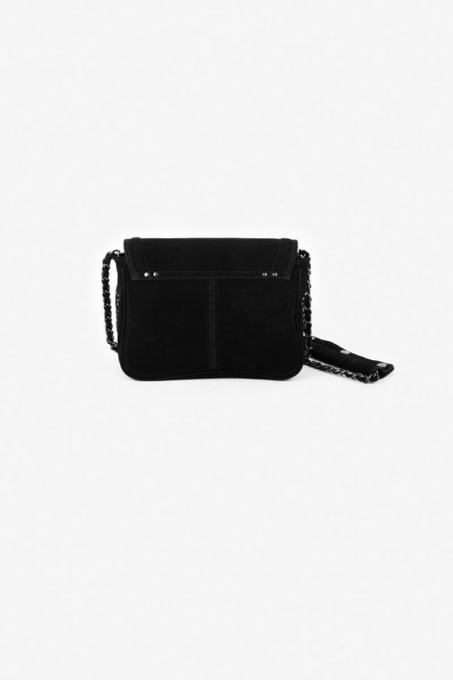 Black Klelia suede leather bag