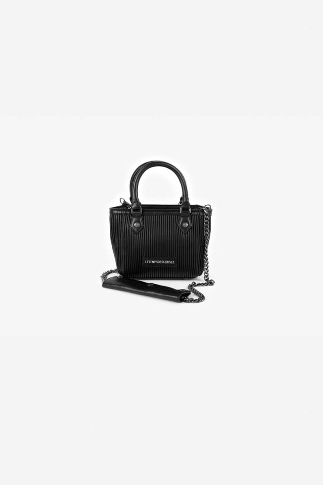 Black pleated Lana bag