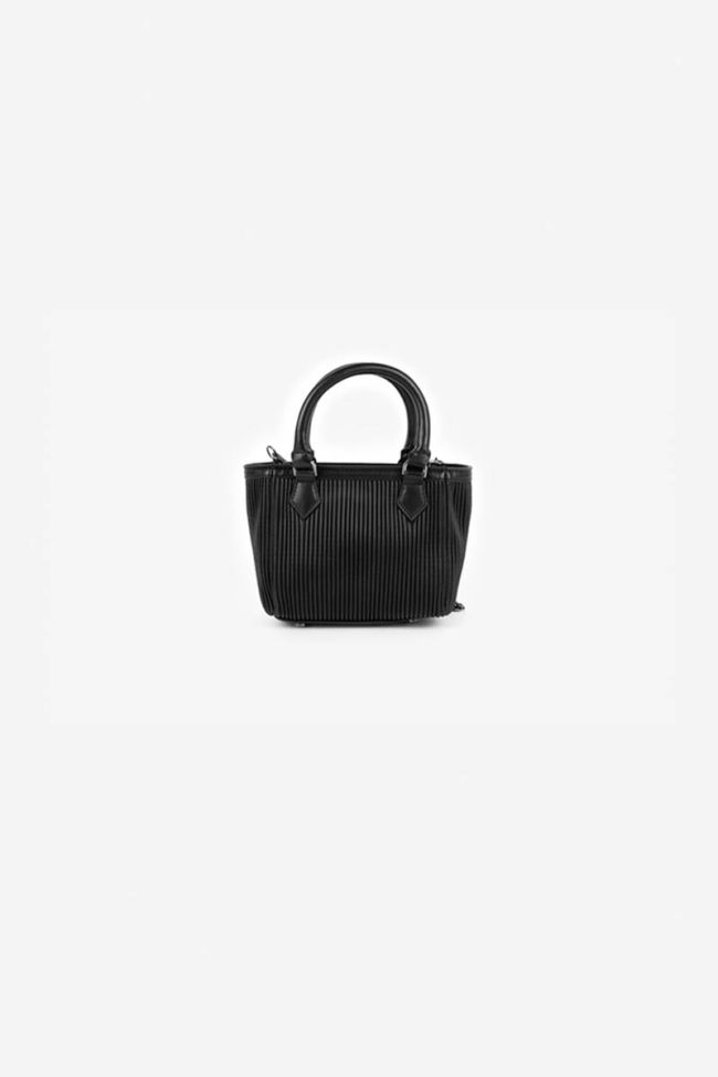 Black pleated Lana bag