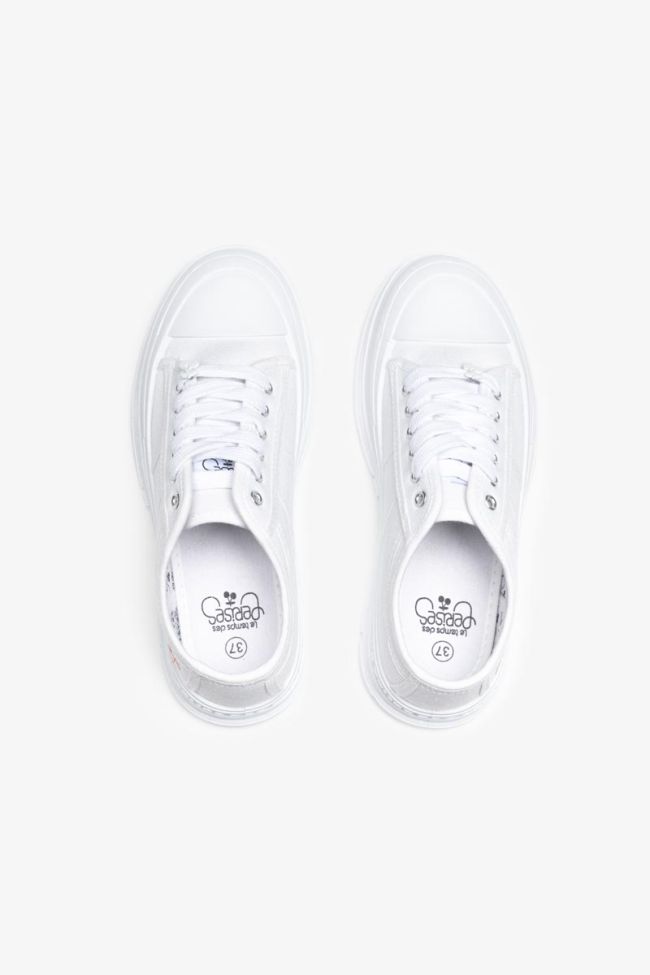 White Lina trainers