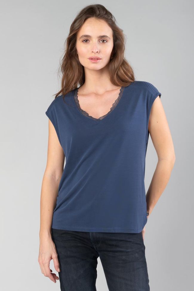 Midnight blue Nate top