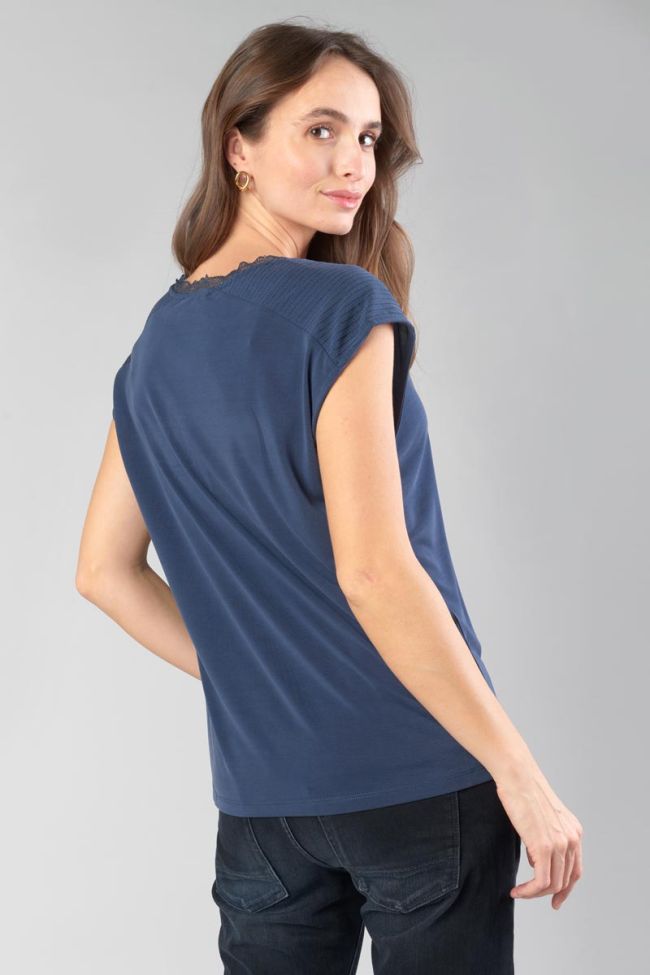Midnight blue Nate top