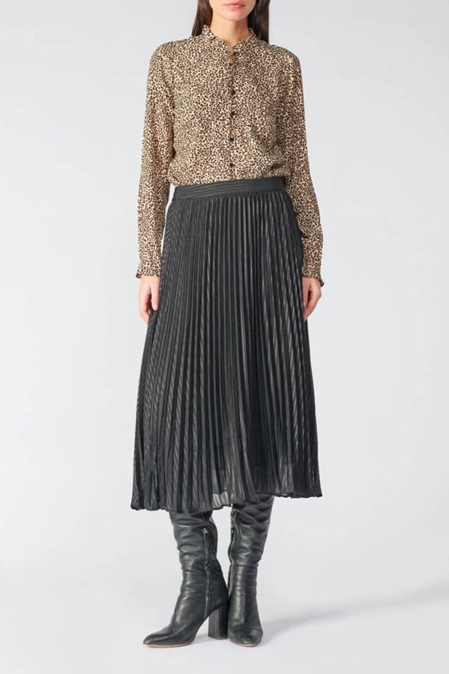 Long black Olympia skirt