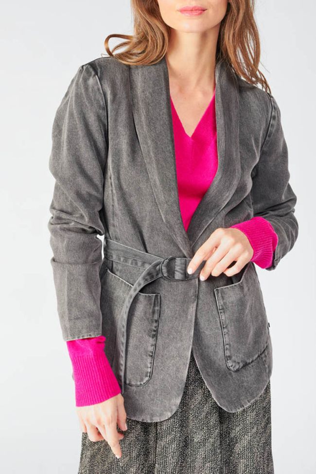Grey tencel Paoubis blazer