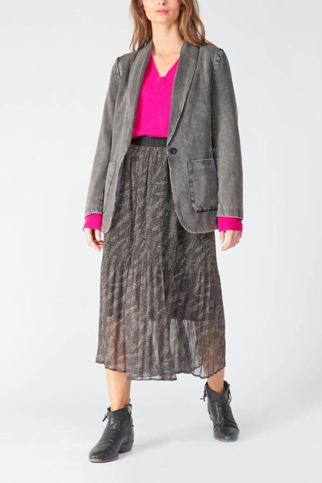 Grey tencel Paoubis blazer