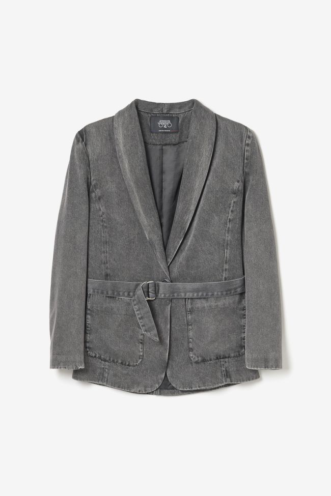 Grey tencel Paoubis blazer