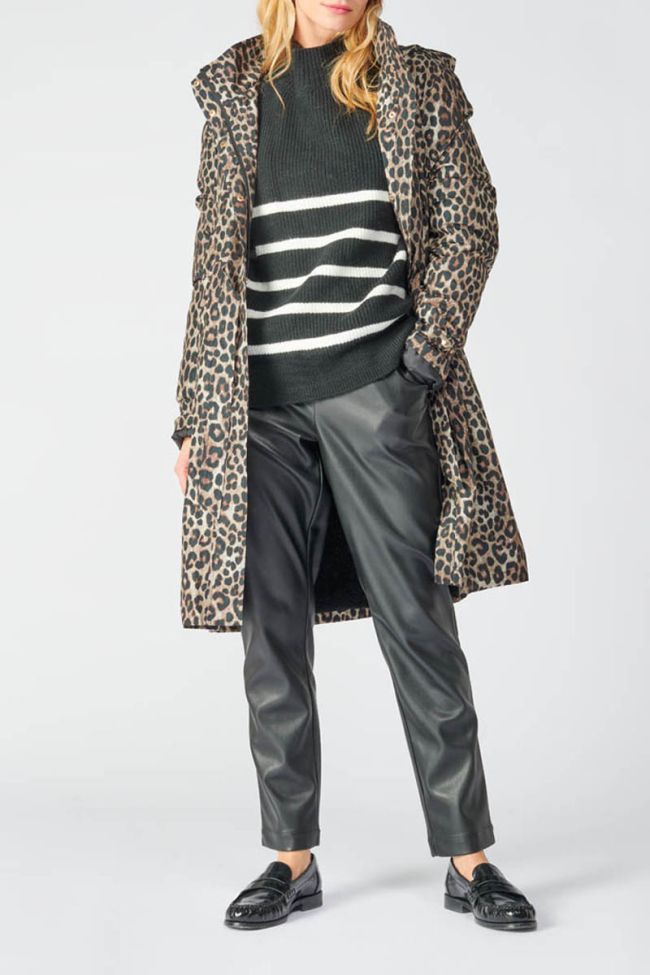 Leopard Simon parka