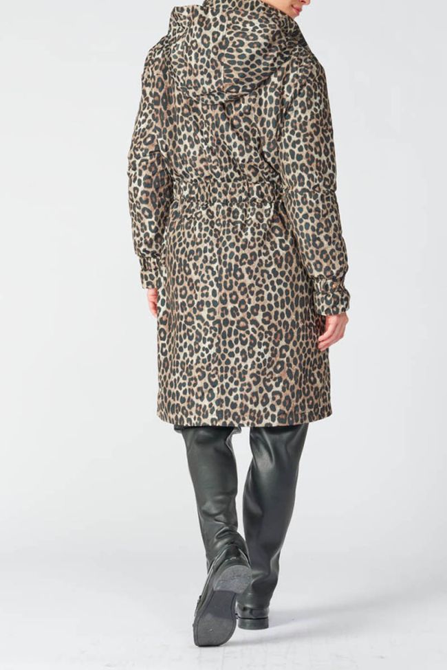 Leopard Simon parka