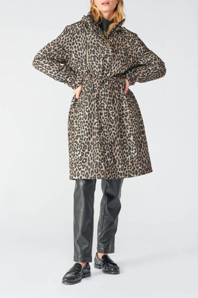 Leopard Simon parka