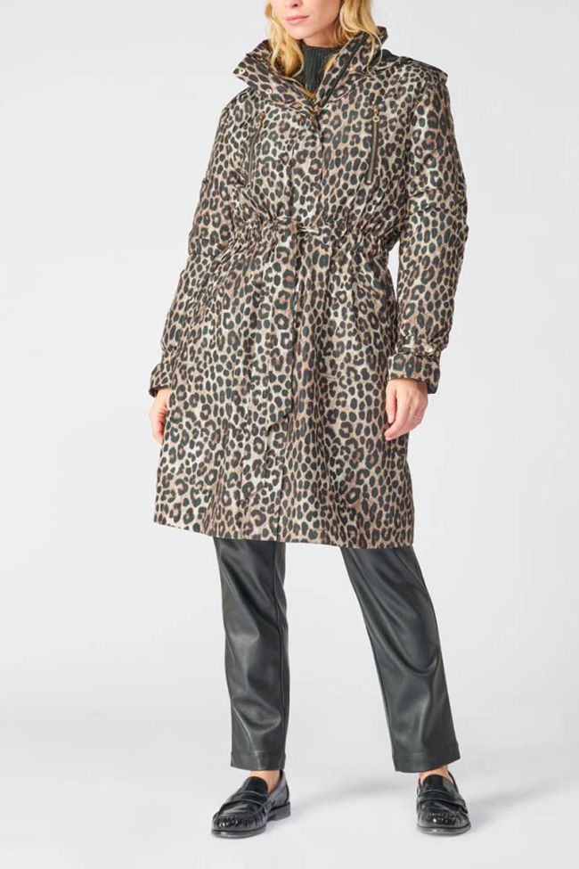 Leopard Simon parka