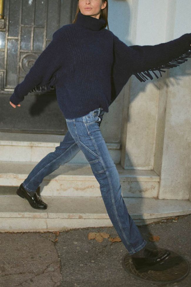 Midnight blue Street jumper