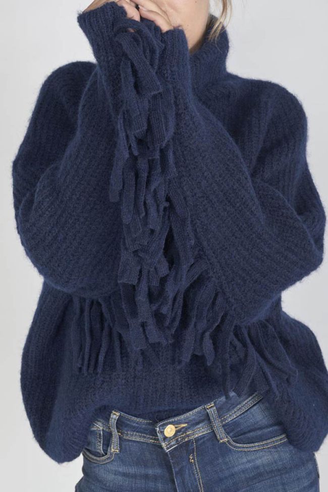 Midnight blue Street jumper