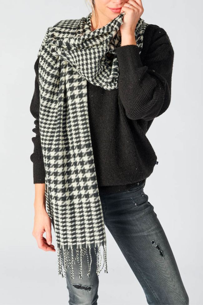 Houndstooth Thur scarf
