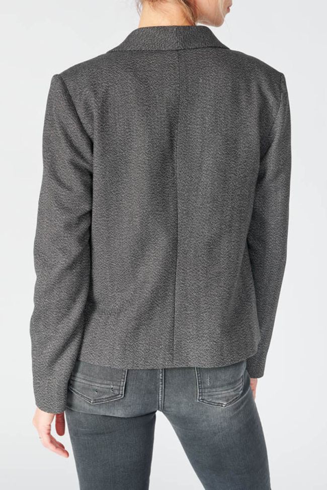 Grey herringbone Timmy blazer