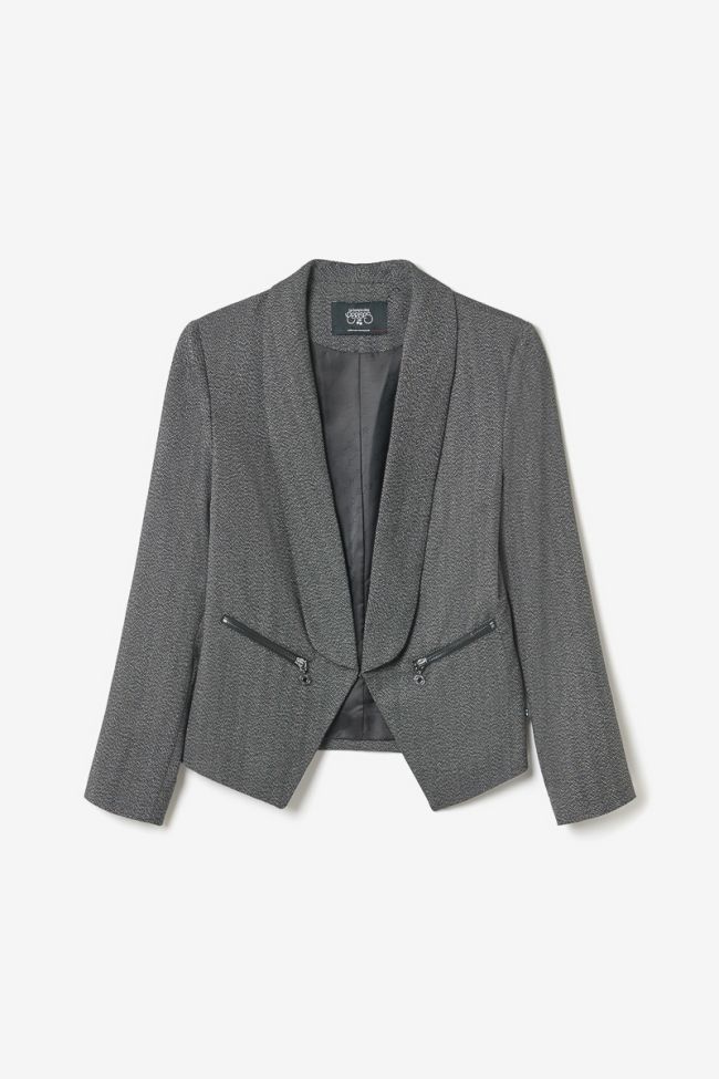 Grey herringbone Timmy blazer