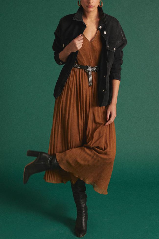 Caramel Toby maxi dress