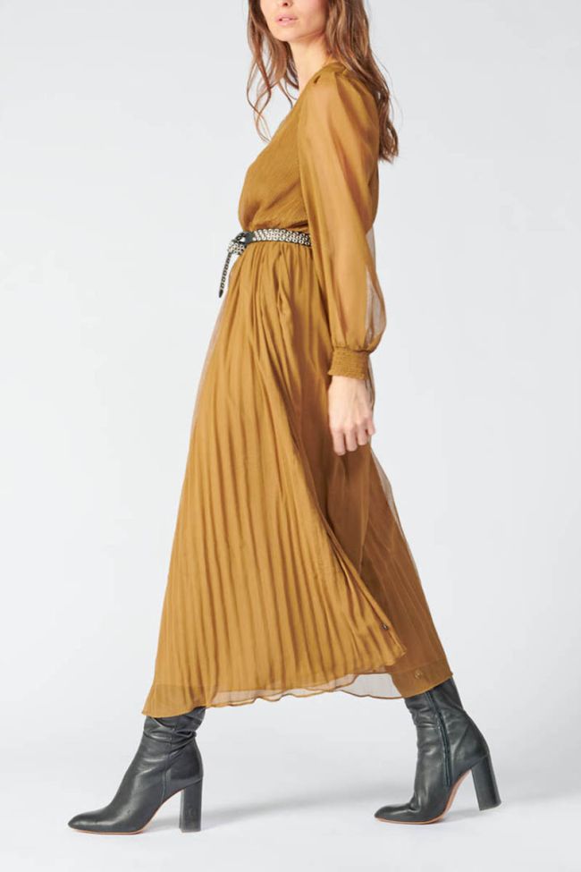 Caramel Toby maxi dress