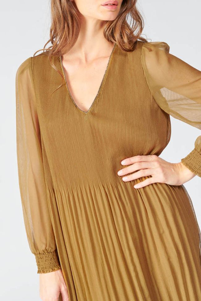 Caramel Toby maxi dress