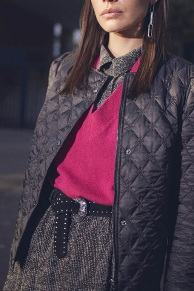 Black Tribeca down jacket