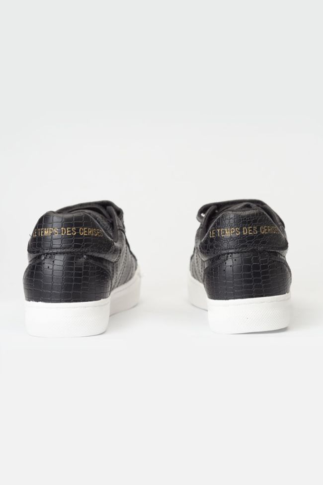 Black python effect Vic trainers
