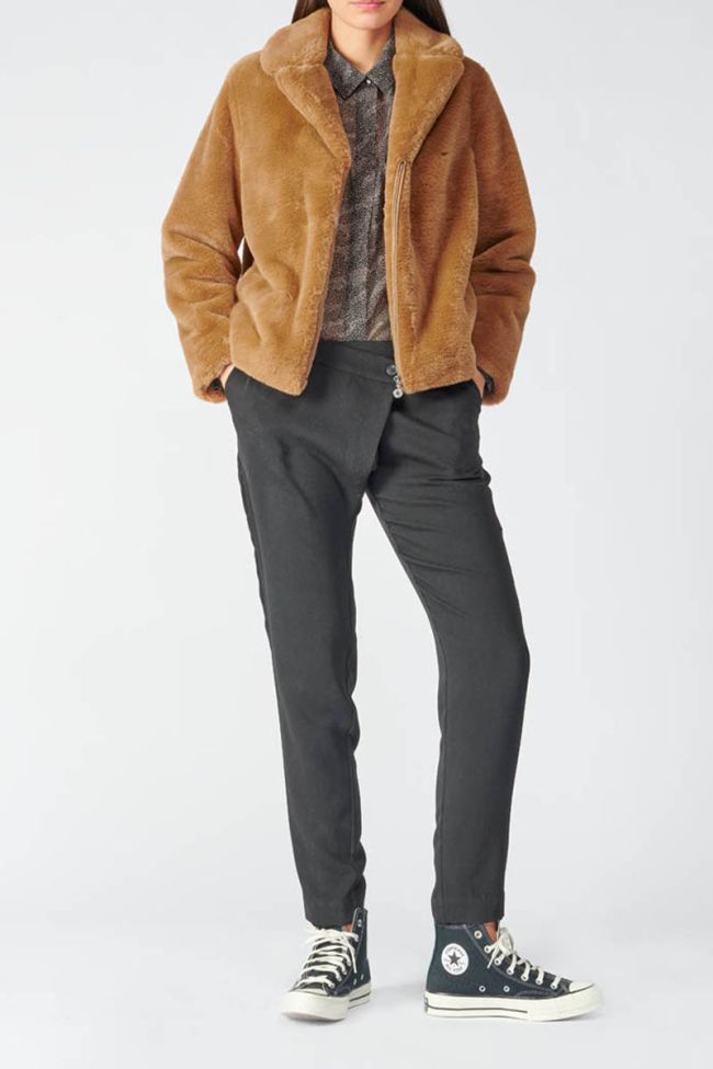 Black animal print Winny shirt