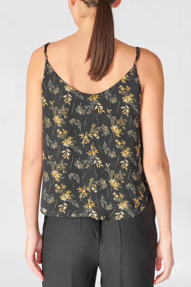 Black floral Ying camisole