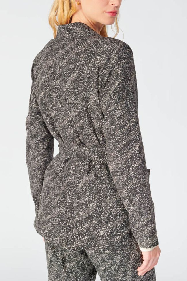 Animal print Zebre blazer