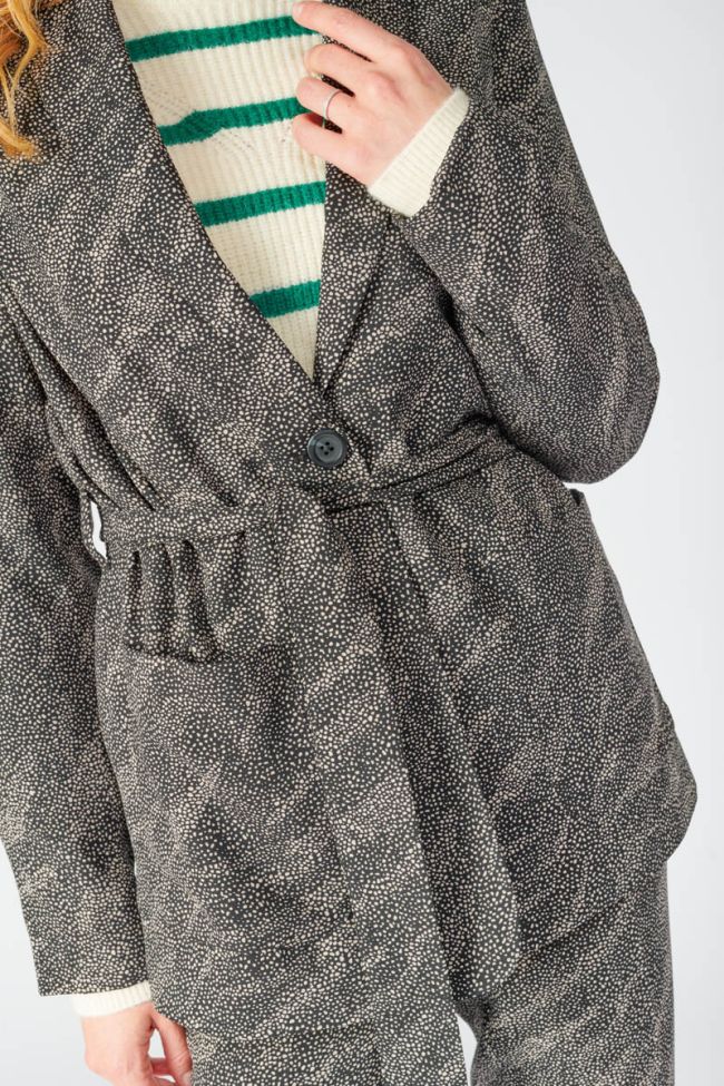 Animal print Zebre blazer