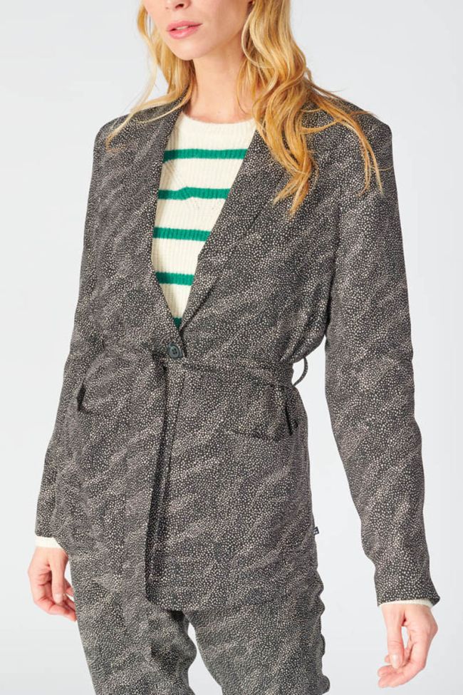 Animal print Zebre blazer