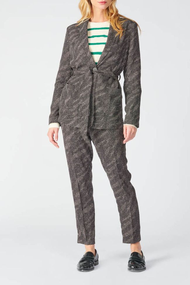 Animal print Zebre blazer