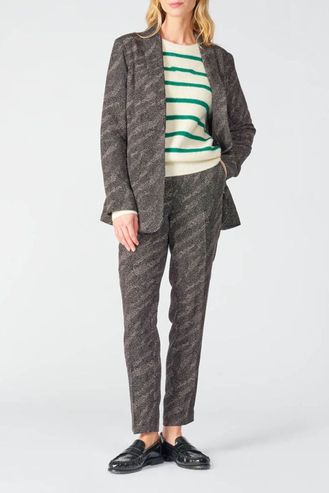 Animal print Zebre blazer